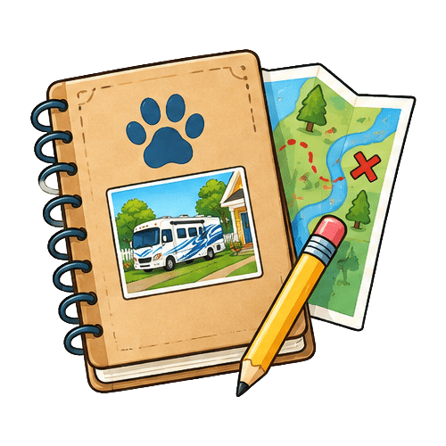 icon travel journal